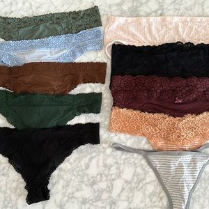 Aerie Lot Of 10 Panties